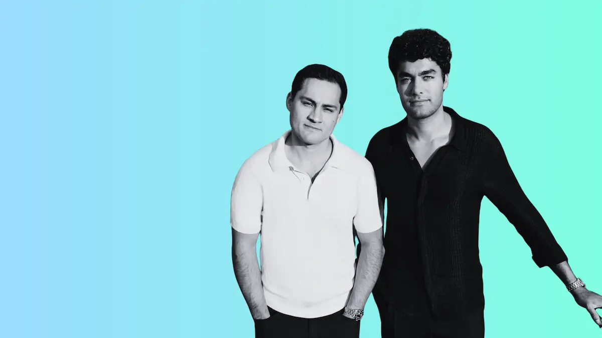 Mural co-founders Sinclair Toffa and Chris Fernandes after their Series A funding round