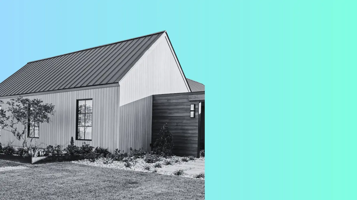 Stained ACRE boards, the rice hull wood alternative made by Modern Mill in Mississippi