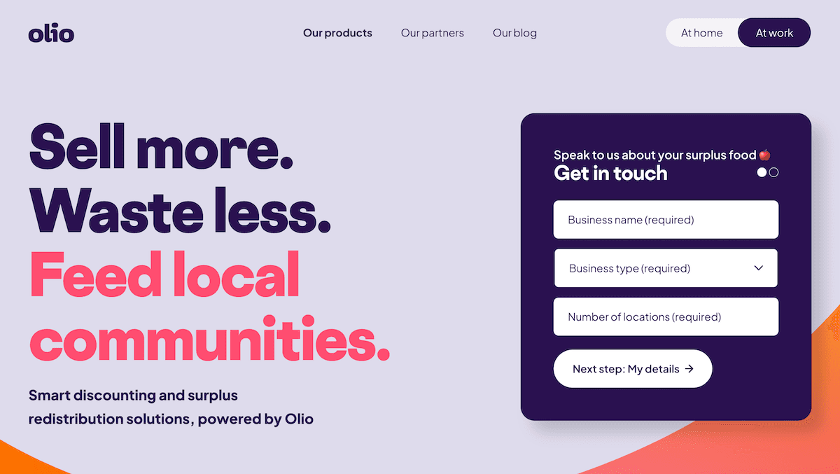 OLIO hero image