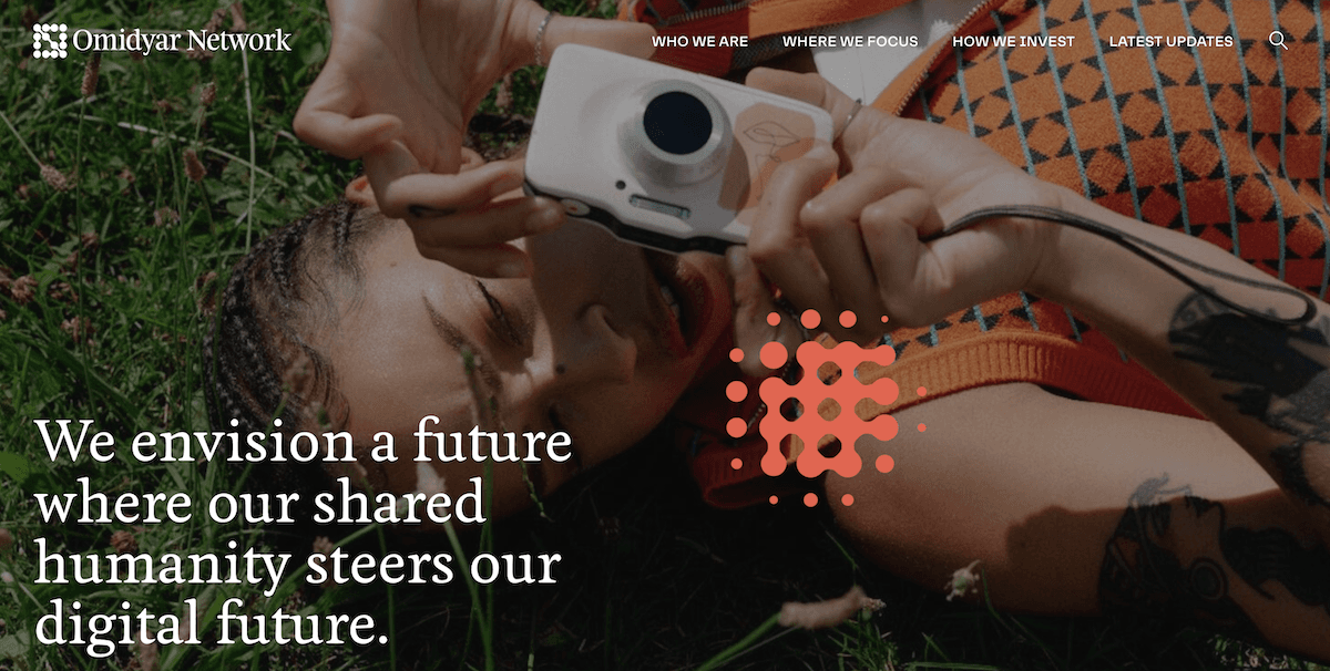 Omidyar Network hero image