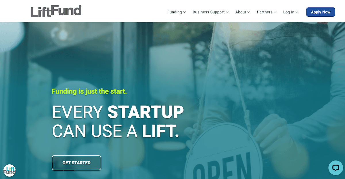 LiftFund hero image
