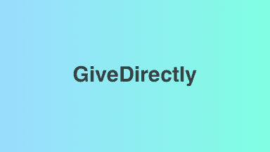 GiveDirectly nonprofit case study showing direct cash transfer impact with mobile money delivery system helping families in poverty across African countries