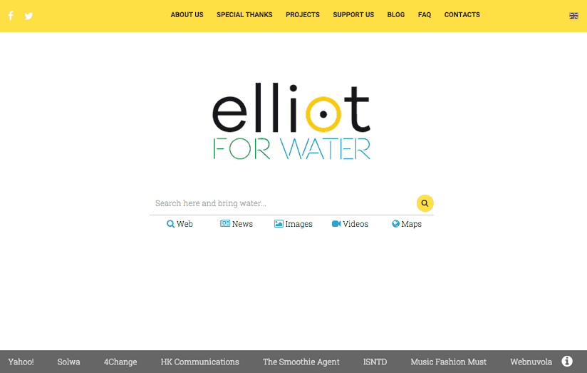 Meet Elliot, A Social Good Search Engine Using Ad Revenue To Deliver Clean Water