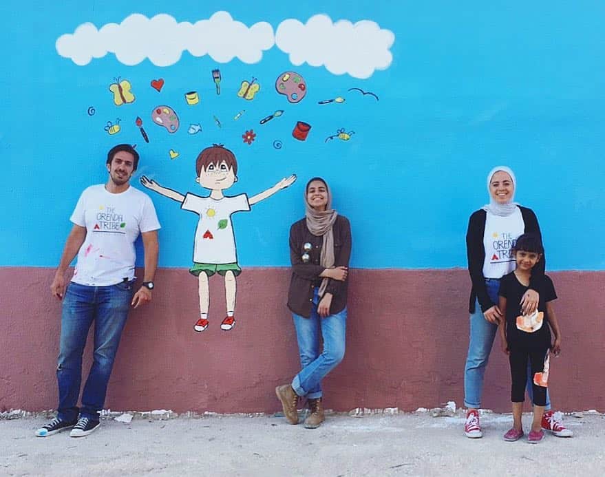 The Orenda Tribe Brand Empowers Young Refugees in Jordan Through T-shirt Design