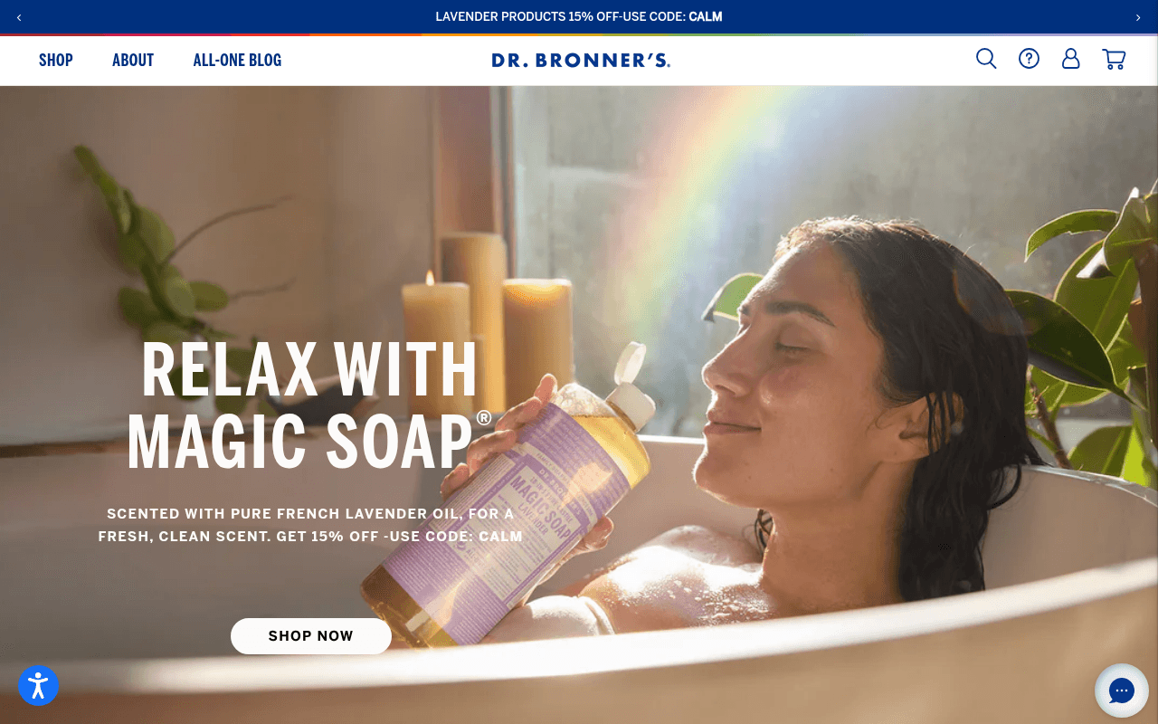 Dr. Bronner's preview