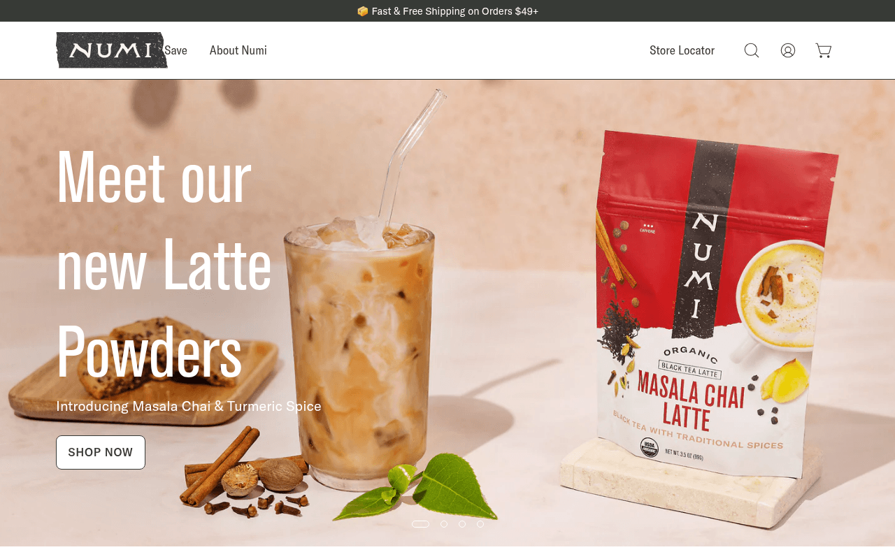 Numi Teas preview