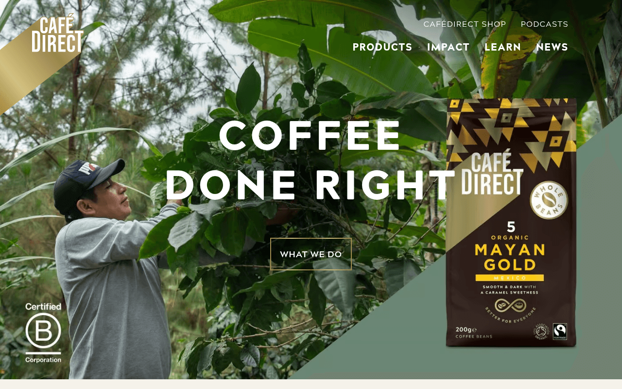 Cafedirect preview