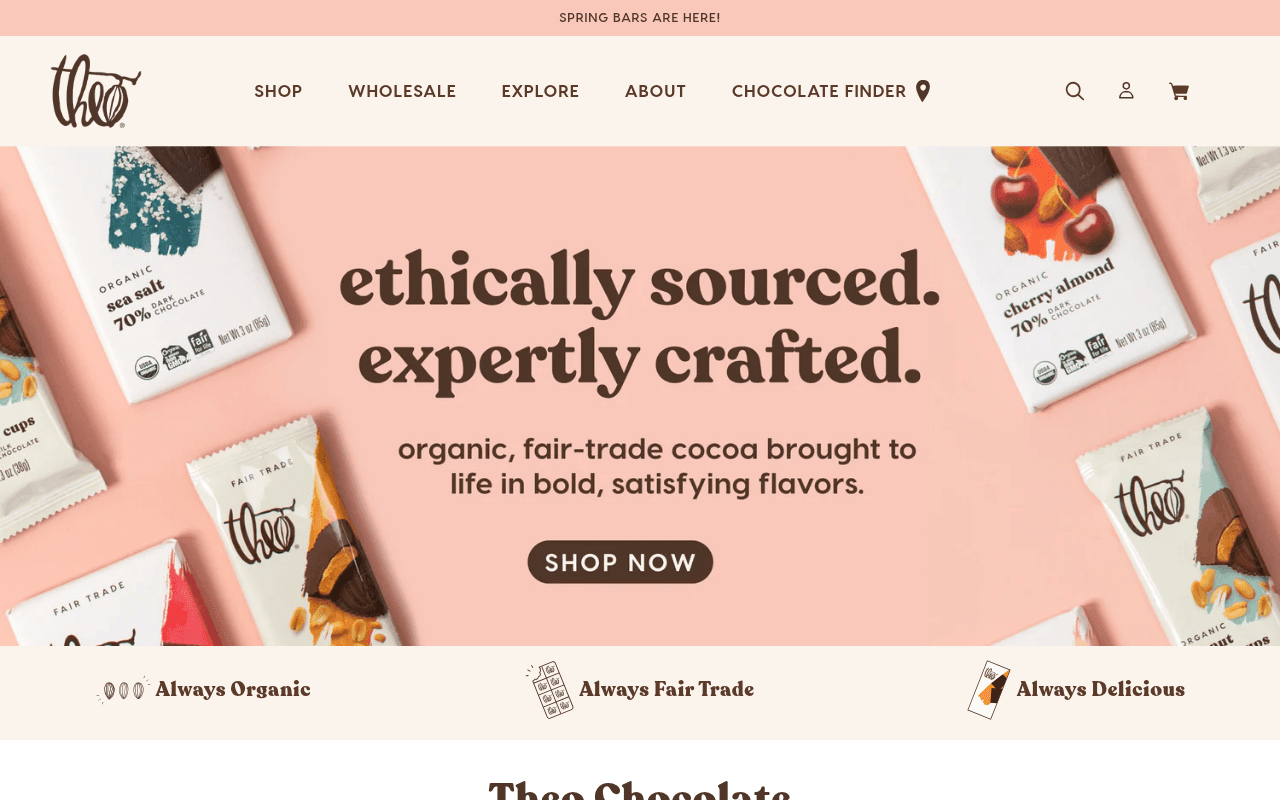Theo Chocolate preview