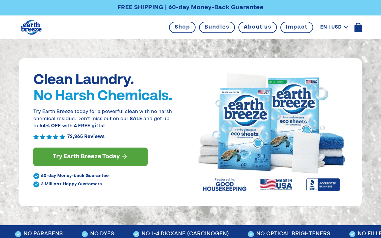 Earth Breeze preview