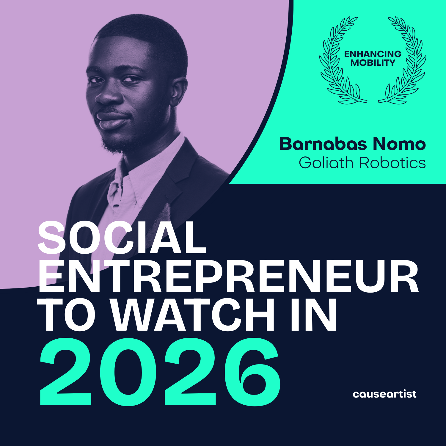 Barnabas Nomo is building and manufacturing affordable, tailor-made wheelchairs