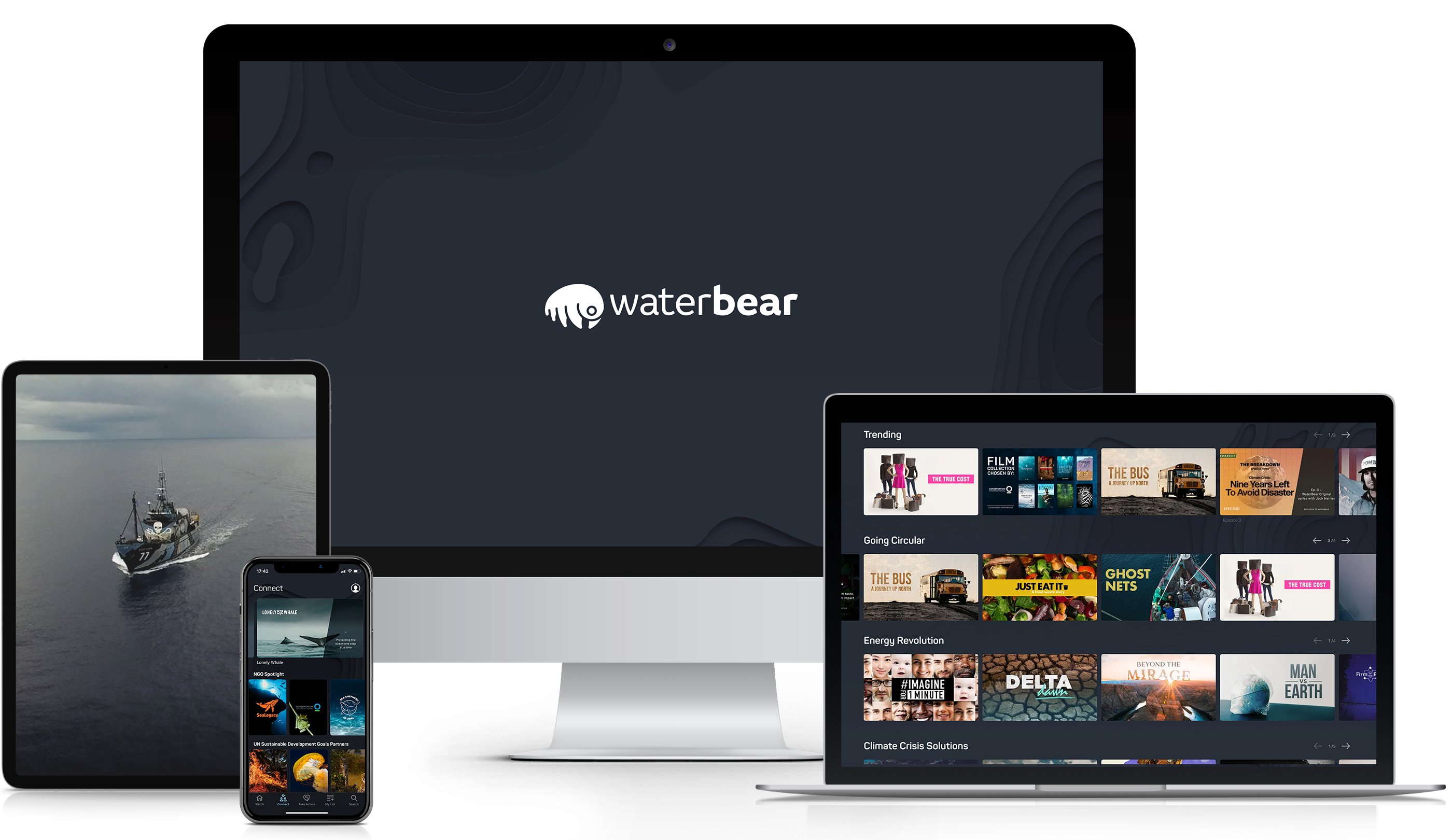 The WaterBear Network streaming service.