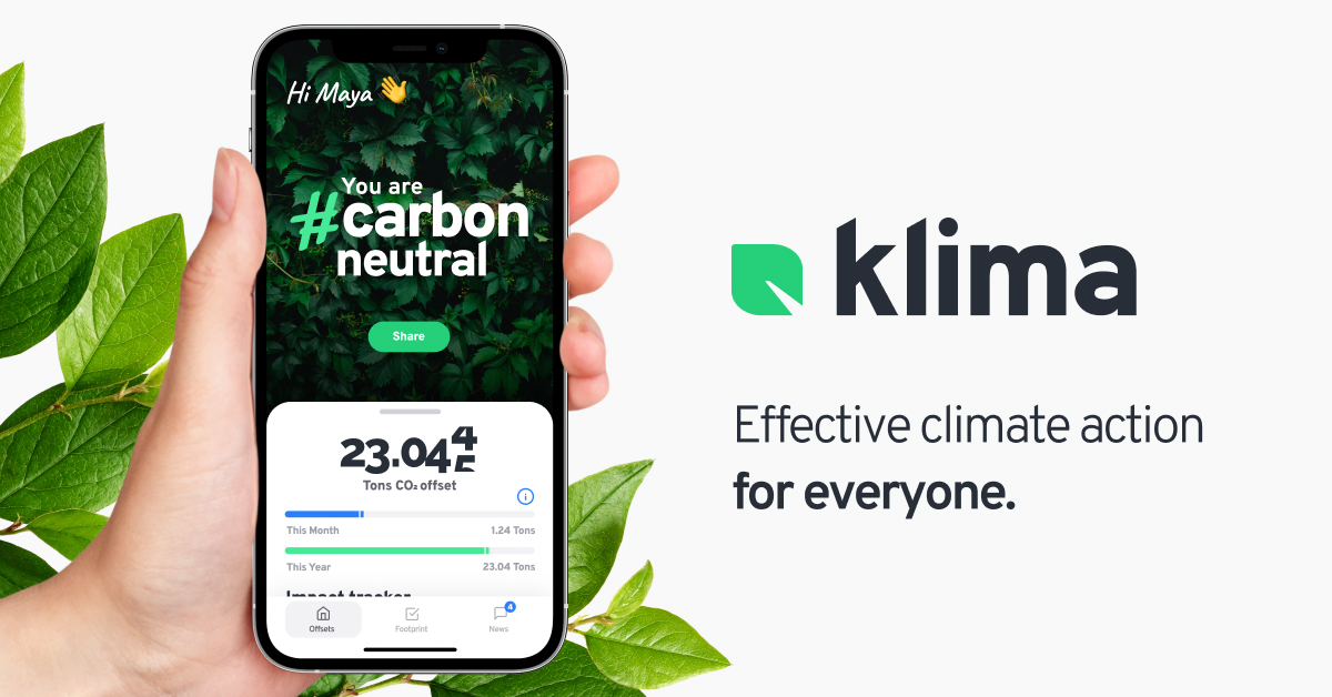 Klima - Apps That Help You Track and Offset Your Carbon Emissions