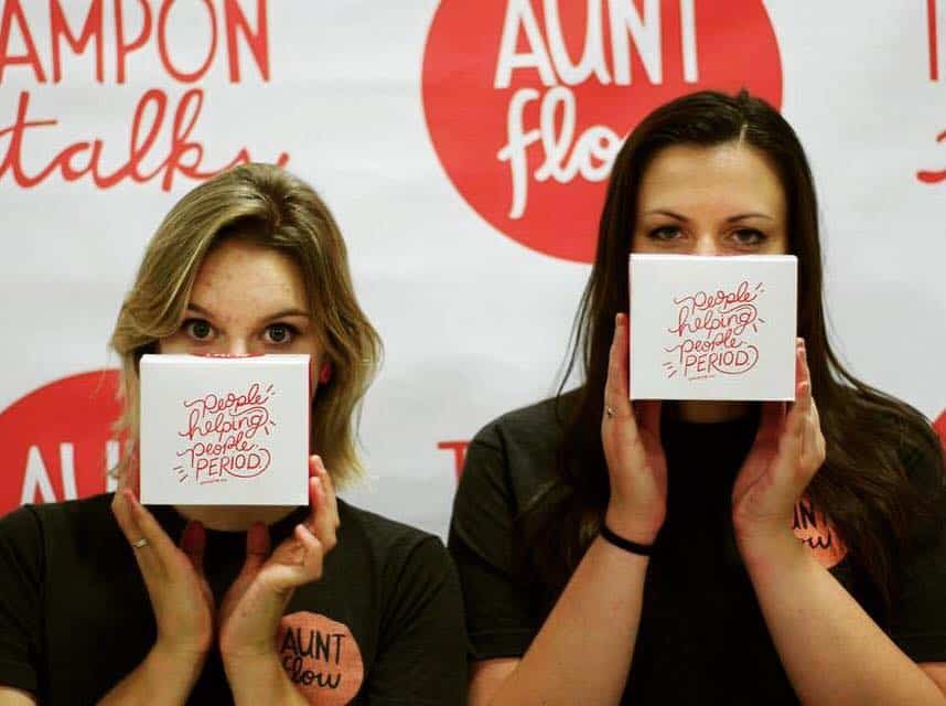 Aunt Flow is an Inspiring Startup Using Menstrual Products to Speak Loudly on a Silent Issue
