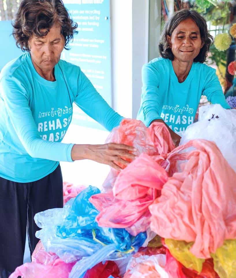 Rehash Trash and Moms are Reducing Plastic Pollution and Changing Lives in Cambodia