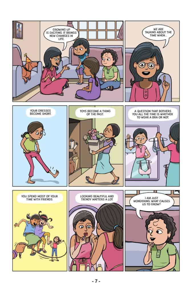 Comic Book Aims to Dispel Myths and Stigmas Associated With Menstruation