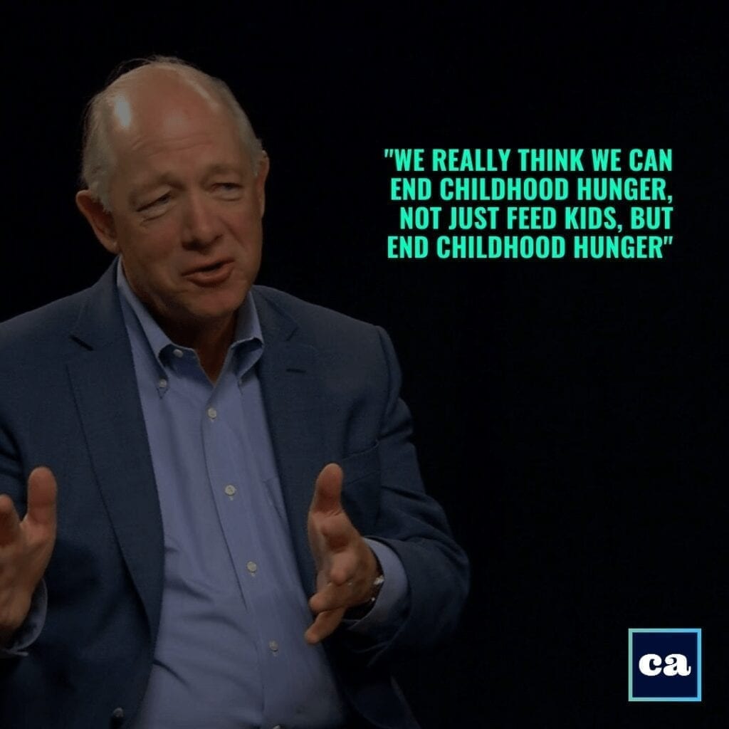 Interview with Billy Shore, Founder of Share Our Strength, on Solving Childhood Hunger in America