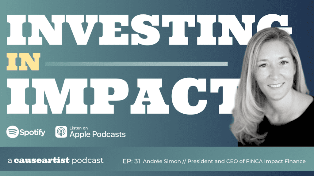 Andrée Simon, President and CEO of FINCA Impact Finance