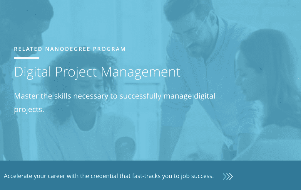 Udacity Free Courses - Introduction to Digital Project Management