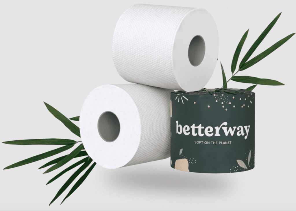 Betterway offers the softest bamboo toilet paper that comes with a 100-day risk-free money-back guarantee.