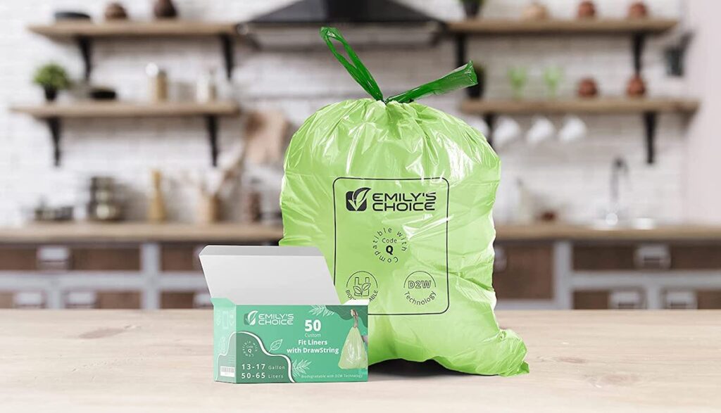 Emily's Choice biodegradable trash bags