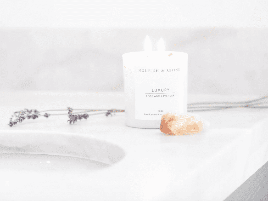 Hand Poured Soy Candle by Nourish & Refine