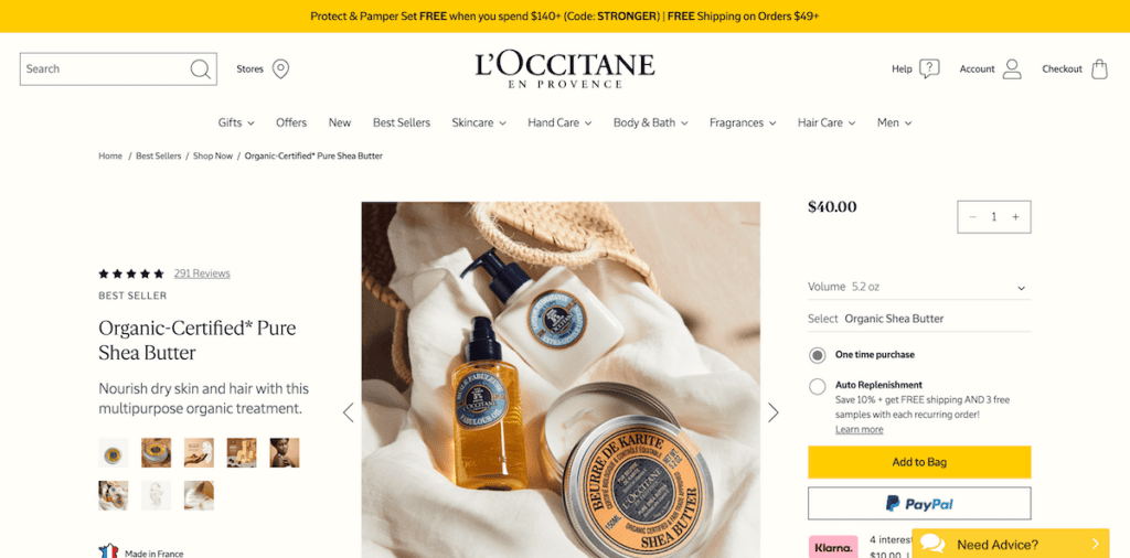 L'Occitane Shea Butter