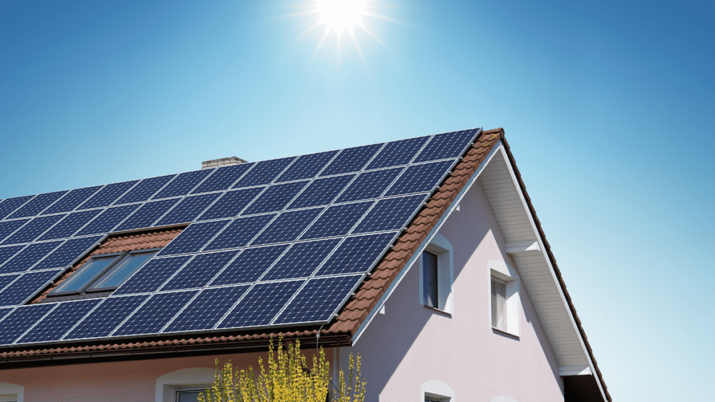 Rooftop Solar Installations - Examples of Distributed Energy Systems