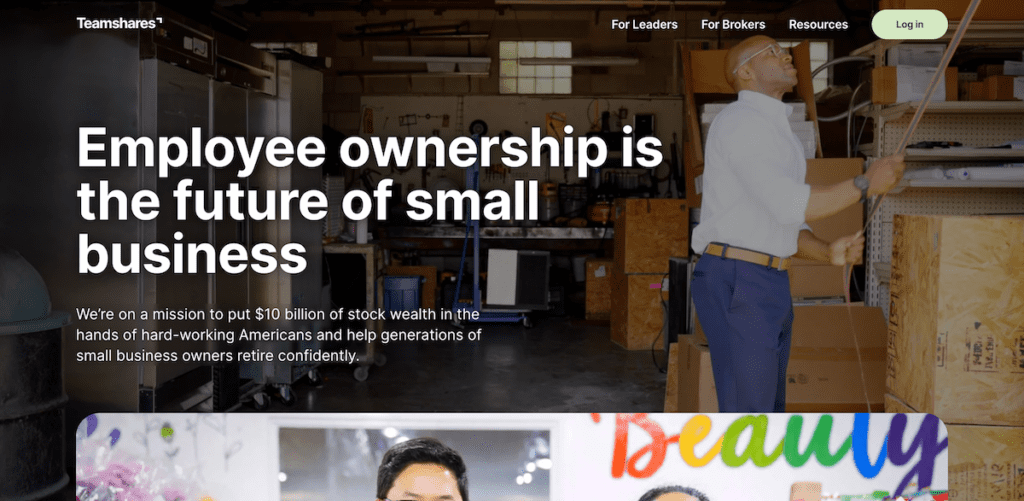 Teamshares Small Business Employee Ownership