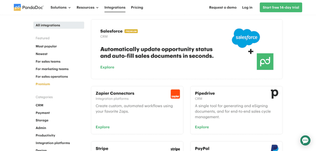 PandaDoc Integrations