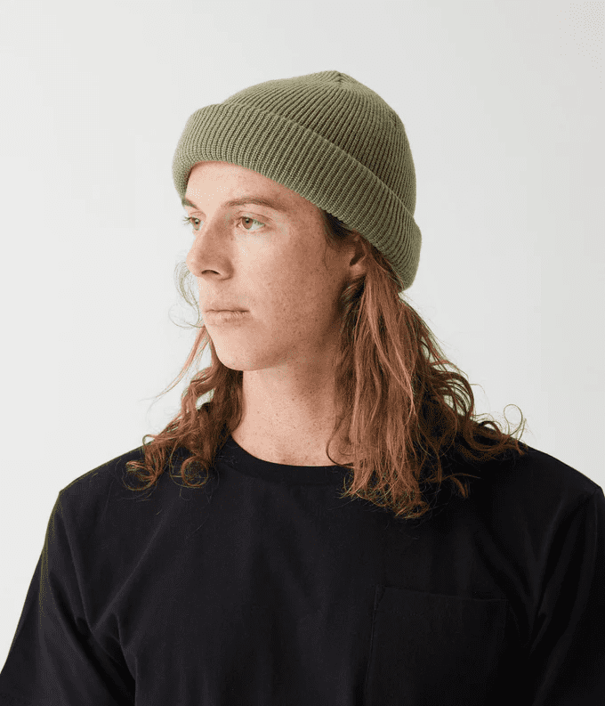 Ribbed-Knit Beanie