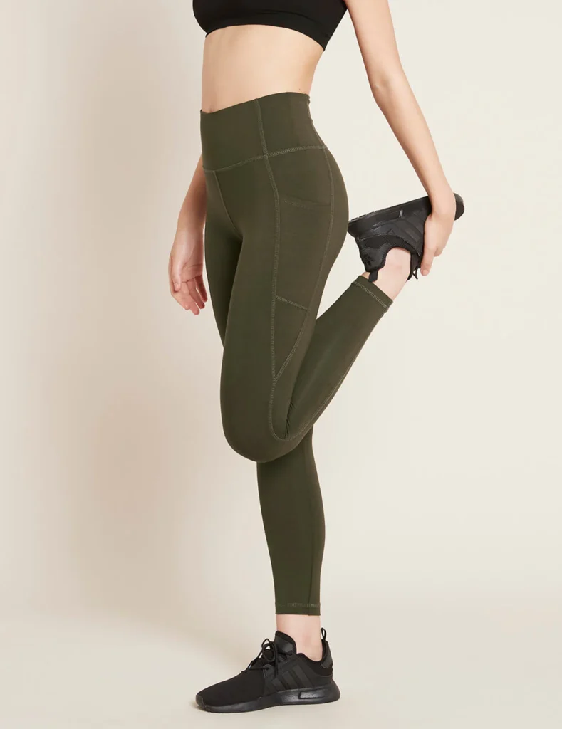 Active Blended High-Waisted Full Leggings with Pocket from Boody